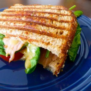 SMOKED SALMON & AVOCADO PANINI